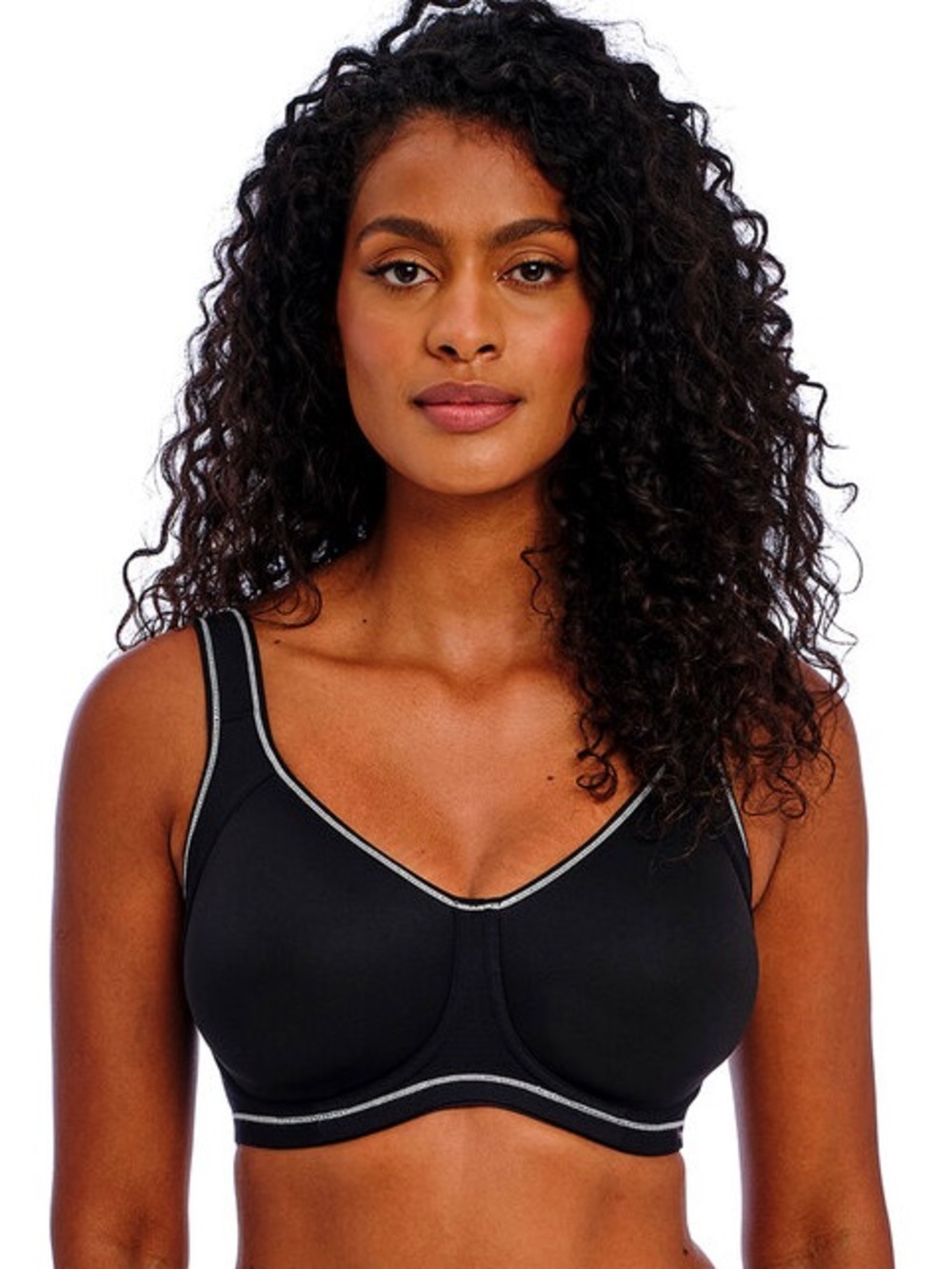 Freya Women's Active Underwire Molded Sports Bra, Size UK34FF/US34H, Black